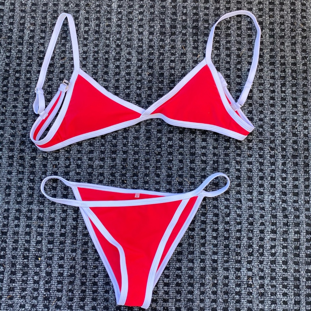 Koana red bikini Faye
